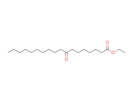 Molecular Structure of 114927-87-6 (Octadecanoic acid, 8-oxo-, ethyl ester)