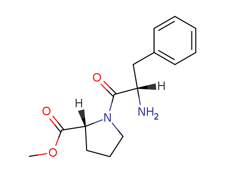 Molecular Structure of 183609-55-4 (D-Proline, L-phenylalanyl-, methyl ester)