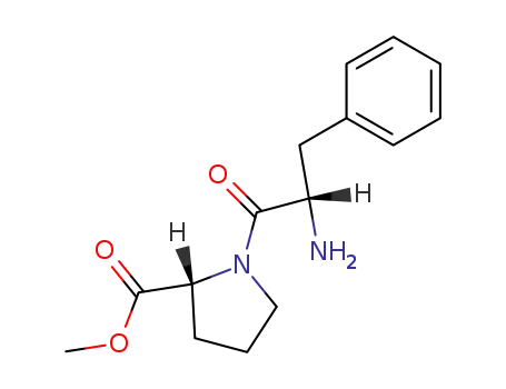 Molecular Structure of 183609-55-4 (D-Proline, L-phenylalanyl-, methyl ester)