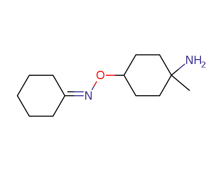 Molecular Structure of 792914-30-8 (Cyclohexanone, O-(trans-4-amino-4-methylcyclohexyl)oxime (9CI))