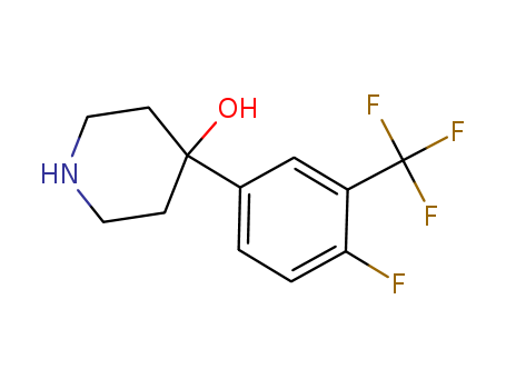 4-Piperidinol, 4-[4-fluoro-3-(trifluoromethyl)phenyl]-