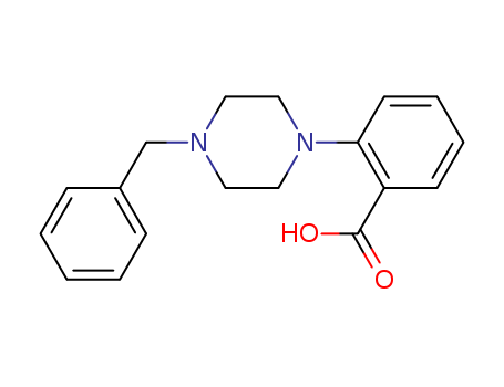 Benzoic acid,2-[4-(phenylmethyl)-1-piperazinyl]-