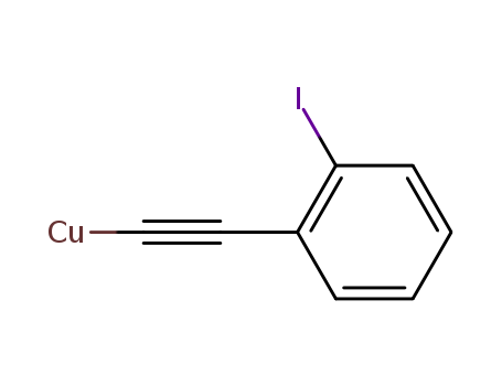 Molecular Structure of 49859-12-3 (Copper, [(2-iodophenyl)ethynyl]-)