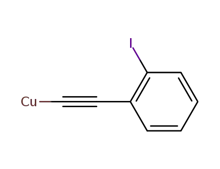 Molecular Structure of 49859-12-3 (Copper, [(2-iodophenyl)ethynyl]-)