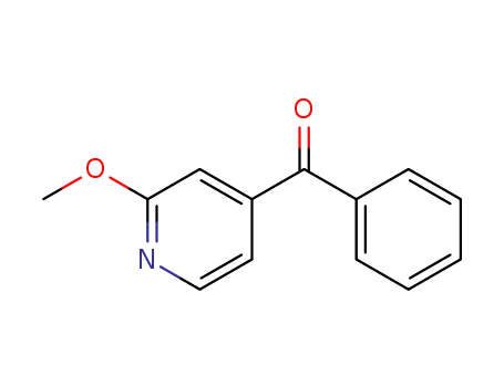 Molecular Structure of 332133-57-0 ((2-METHOXY-4-PYRIDINYL)PHENYL-METHANONE)