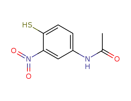 Molecular Structure of 76209-01-3 (Acetamide, N-(4-mercapto-3-nitrophenyl)-)