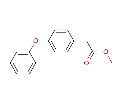 Molecular Structure of 14062-26-1 (ethyl (4-phenoxyphenyl)acetate)