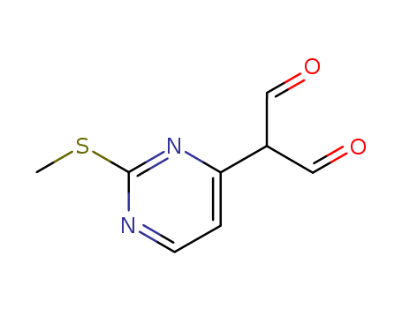 2-(2-(Methylthio)pyrimidin-4-yl)malonaldehyde