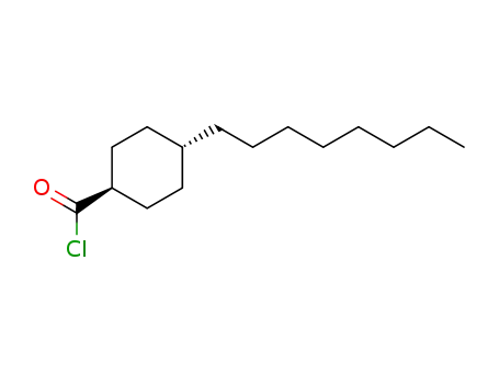 Cyclohexanecarbonyl chloride, 4-octyl-, trans-