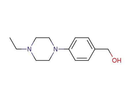 Molecular Structure of 402745-30-6 ([4-(4-ETHYLPIPERAZIN-1-YL)PHENYL]METHANOL)