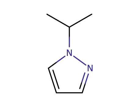 Molecular Structure of 18952-87-9 (1-Isopropylpyrazole)