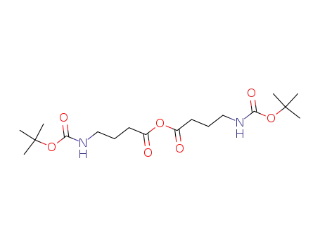Molecular Structure of 89231-63-0 (4-<(tert-butoxycarbonylcarbonyl)amino>butyric anhydride)