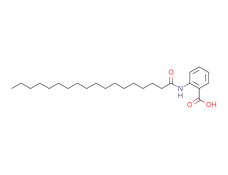 Molecular Structure of 19165-27-6 (Benzoic acid, 2-[(1-oxooctadecyl)amino]-)