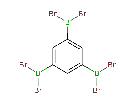 Molecular Structure of 758695-82-8 (1,3,5-tris(dibromoboryl)benzene)