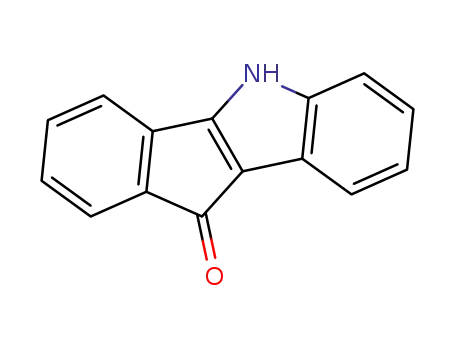 Molecular Structure of 53904-16-8 (Indeno[1,2-b]indol-10(5H)-one)