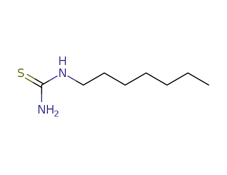 Molecular Structure of 3098-03-1 (1-HEPTYL-2-THIOUREA)