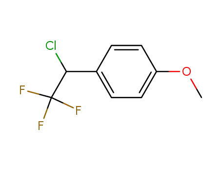1-(1-Chloro-2,2,2-trifluoroethyl)-4-methoxybenzene