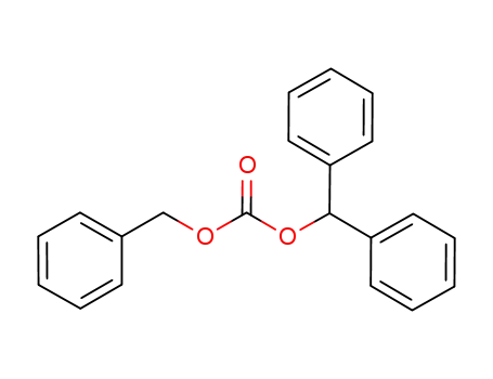 Molecular Structure of 287729-69-5 (benzhydryl benzyl carbonate)