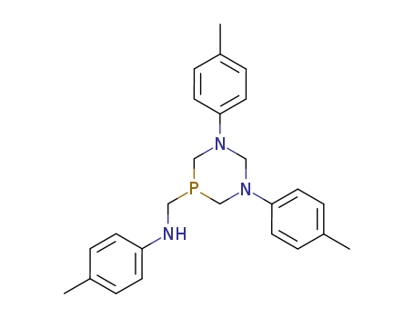 85684-44-2,N-{[1,3-bis(4-methylphenyl)-1,3,5-diazaphosphinan-5-yl]methyl}-4-methylaniline,