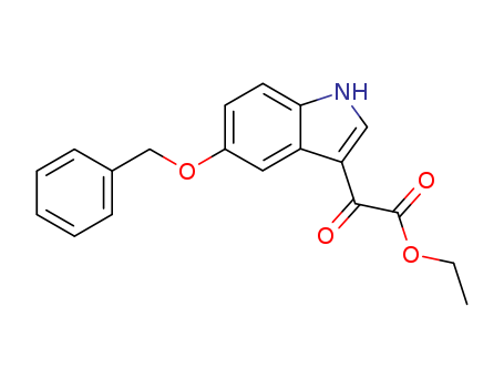 Ethyl 2-oxo-2-(5-phenylmethoxy-1H-indol-3-yl)acetate