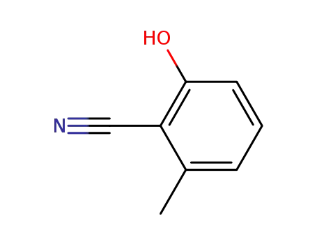 Molecular Structure of 73289-66-4 (2-HYDROXY-6-METHYL-BENZONITRILE)