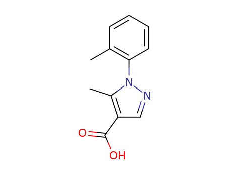 5-Methyl-1-(2-methylphenyl)-1H-pyrazole-4-carboxylic acid , 97%