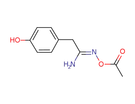 p-{[(acetoxy)imino]-2-aminoethyl}phenol