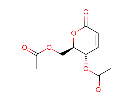 (5S,6R)-5-acetoxy-6-(acetoxymethyl)-5,6-dihydro-2H-pyran-2-one