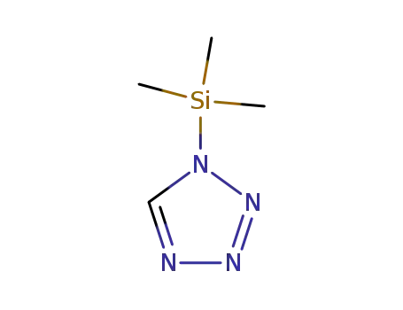 Molecular Structure of 18242-99-4 (1H-Tetrazole,1-(trimethylsilyl)-)
