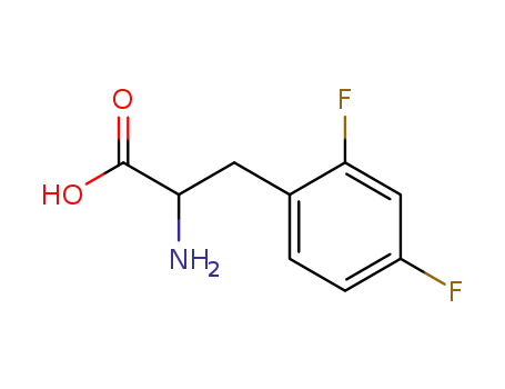 Molecular Structure of 32133-35-0 (2,4-DIFLUORO-DL-PHENYLALANINE)