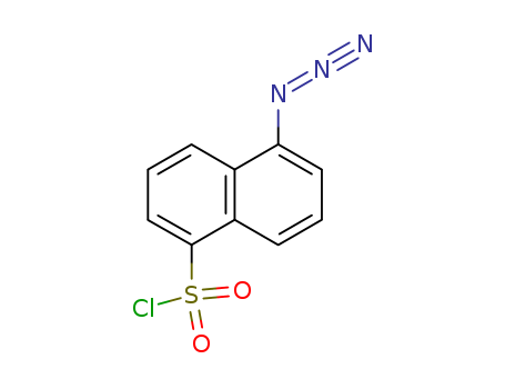 1-Naphthalenesulfonylchloride, 5-azido-