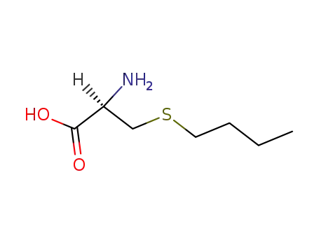Molecular Structure of 4134-56-9 (S-Butyl-D-cysteine)