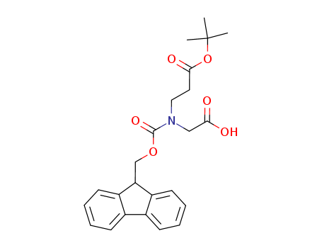 2-((((9H-fluoren-9-yl)methoxy)carbonyl)(3-(tert-butoxy)-3-oxopropyl)amino)acetic acid
