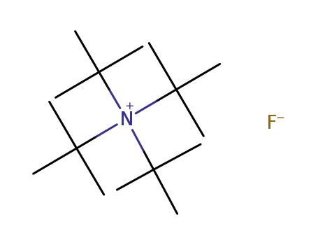 Molecular Structure of 7217-94-9 (2-Propanaminium, N,N,N-tris(1,1-dimethylethyl)-2-methyl-, fluoride)
