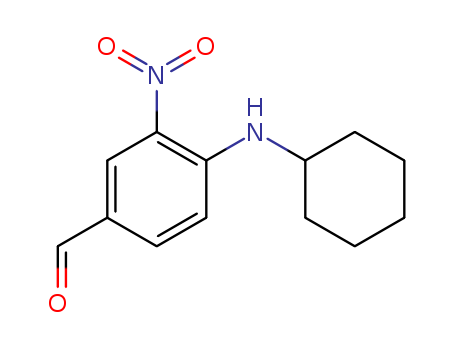 4-(Cyclohexylamino)-3-nitrobenzaldehyde