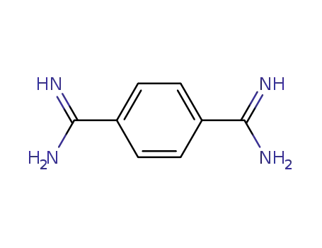 Molecular Structure of 15411-54-8 (1,4-DIAMIDINOBENZENE)