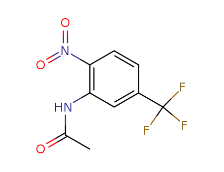 Molecular Structure of 395-99-3 (Acetamide, N-[2-nitro-5-(trifluoromethyl)phenyl]-)