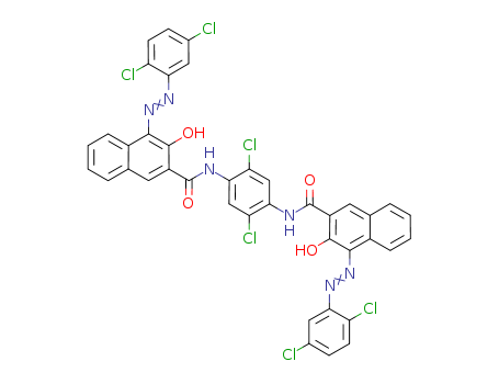 N,N’-(2,5-dichloro-1,4-phenylene)bis[4-[(2,5-dichlorophenyl)azo]-3-hydroxynaphthalene-2-carboxamide]