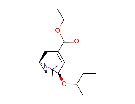 7-Azabicyclo[4.1.0]hept-3-ene-3-carboxylic acid,
7-(1,1-dimethylethyl)-5-(1-ethylpropoxy)-, ethyl ester, (1R,5R,6S)-