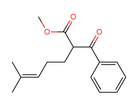 methyl 2-benzoyl-6-methylhept-5-enoate
