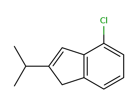 Molecular Structure of 354589-68-7 (4-CHLORO-2-ISOPROPYL-1H-INDENE)