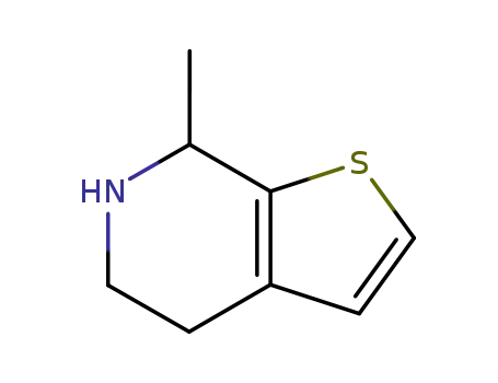 Molecular Structure of 62539-83-7 (Thieno[2,3-c]pyridine, 4,5,6,7-tetrahydro-7-methyl-)