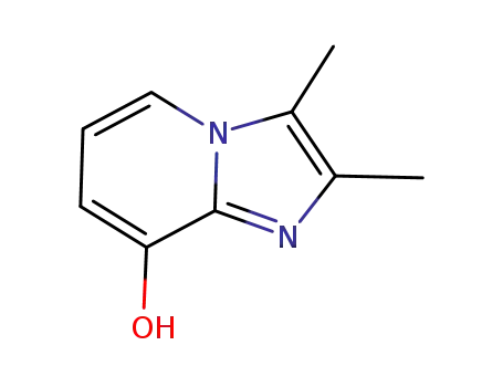 Molecular Structure of 114095-27-1 (Imidazo[1,2-a]pyridin-8-ol, 2,3-dimethyl-)