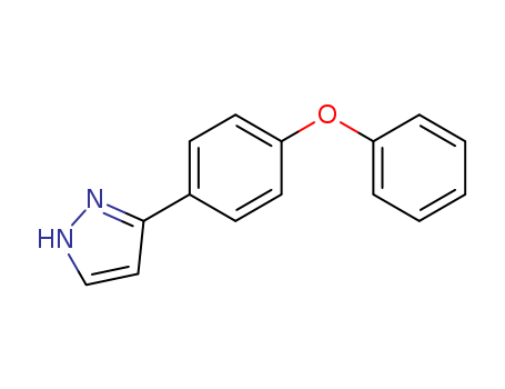 Molecular Structure of 111273-31-5 (1H-Pyrazole, 3-(4-phenoxyphenyl)-)