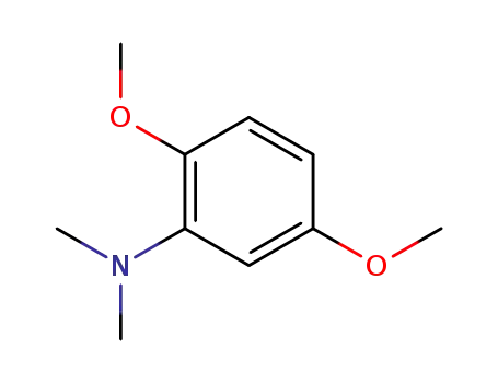 Molecular Structure of 4031-94-1 (Benzenamine, 2,5-dimethoxy-N,N-dimethyl-)