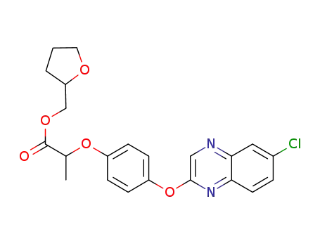 Molecular Structure of 119738-06-6 (Quizalofop-p-tefuryl)