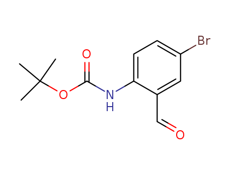 tert-butyl N-(4-bromo-2-formylphenyl)carbamate