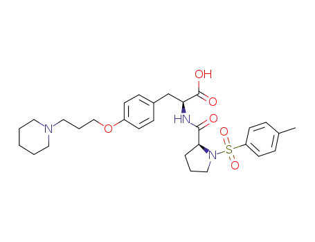 L-Tyrosine,
1-[(4-methylphenyl)sulfonyl]-L-prolyl-O-[3-(1-piperidinyl)propyl]-