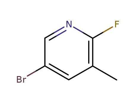 Molecular Structure of 29312-98-9 (2-Fluoro-5-bromo-3-methylpyridine)
