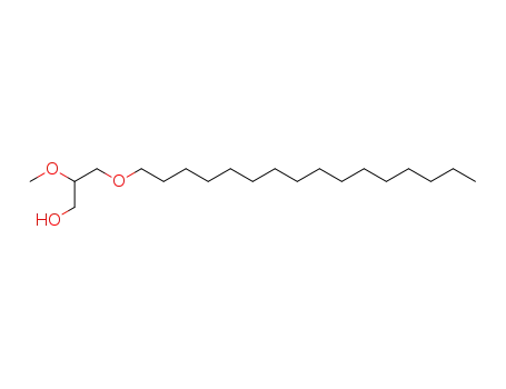 Molecular Structure of 84337-41-7 (1-O-Hexadecyl-2-O-methyl-rac-glycerol)